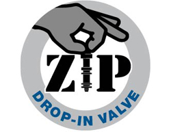 Zip valve logo